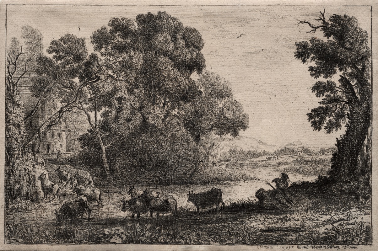 Claude Lorrain - The Cowherder