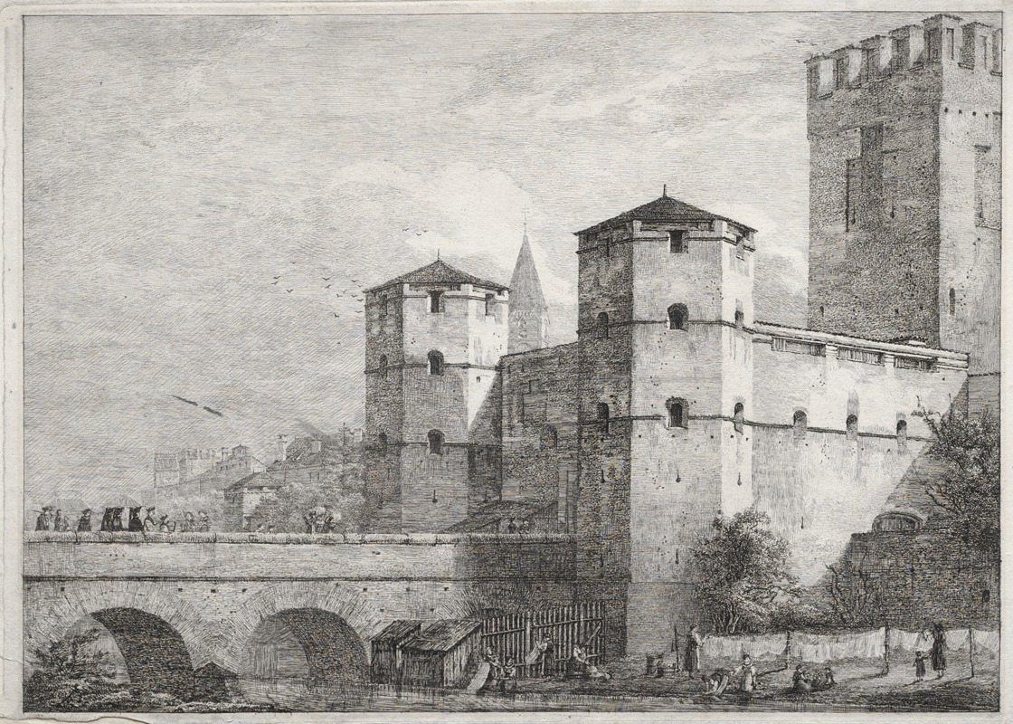 Domenico Quaglio - Munich-Hohenschwangau, Bavaria