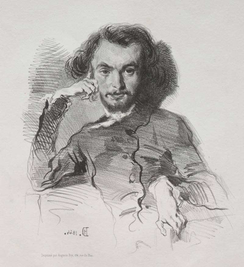 Émile Isidore Deroy - Charles Pierre Baudelaire