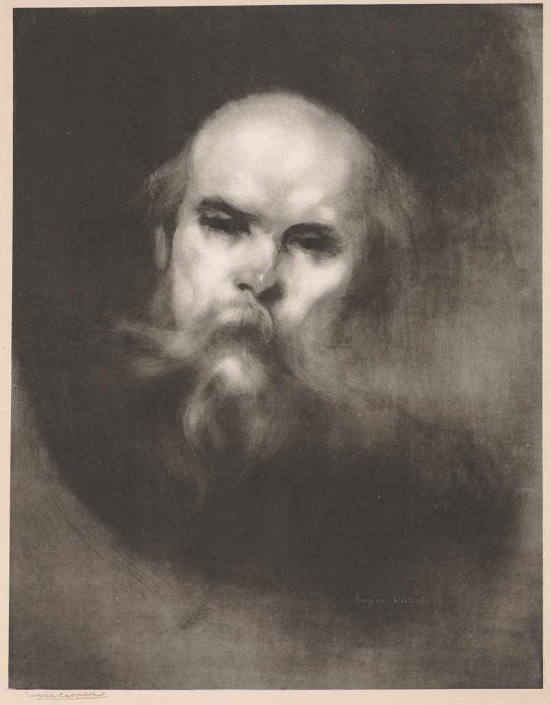 Eugène Carriere - Paul Verlaine