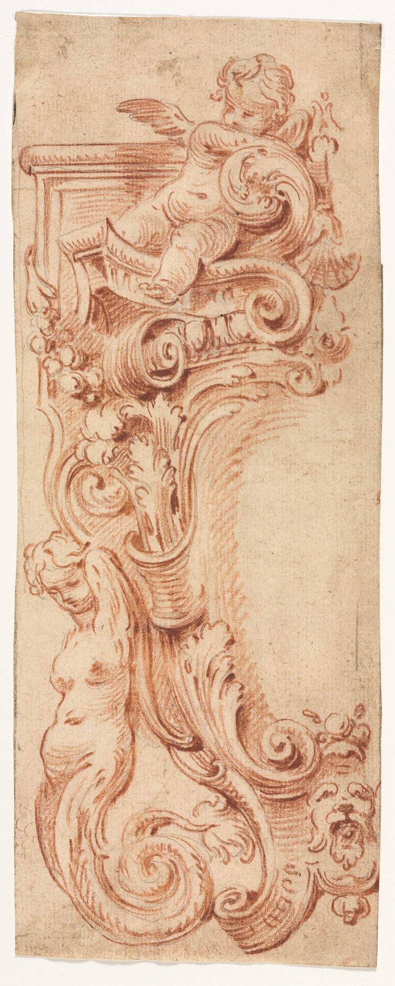 Gilles-Marie Oppenord - Design for a Cartouche