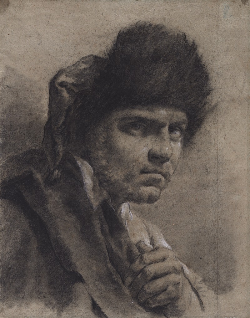 Giovanni Battista Piazzetta - Man with a Fur Cap