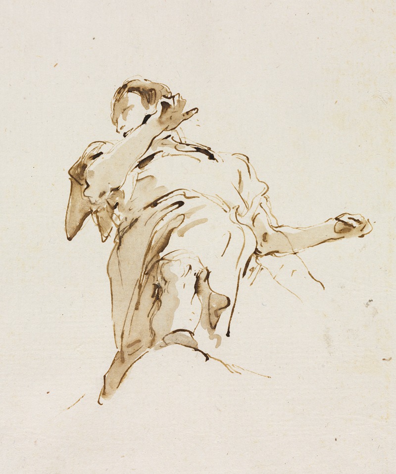 Giovanni Battista Tiepolo - Figure Seen from Below