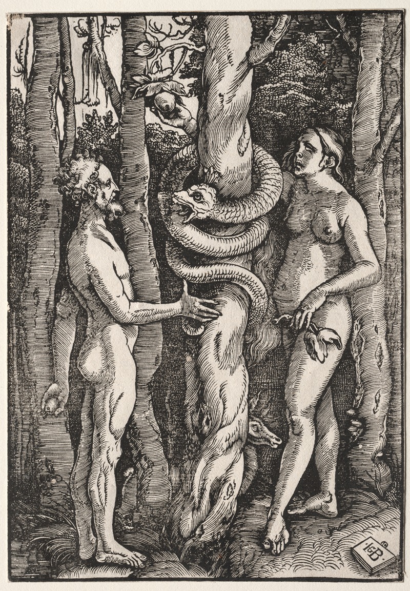 Hans Baldung - Adam and Eve