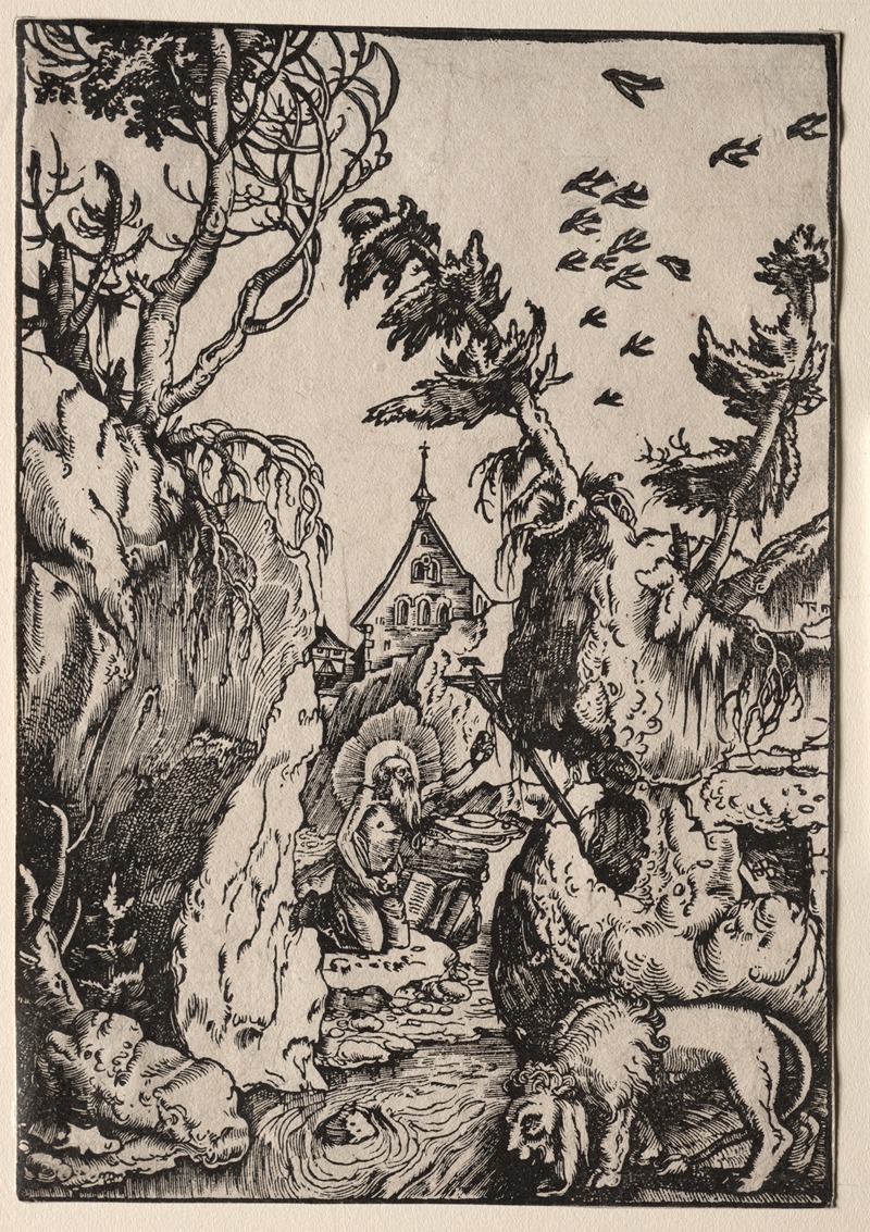 Hans Baldung - St. Jerome in the Wilderness