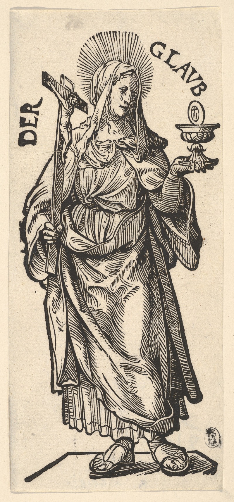 Hans Burgkmair The Elder - Faith (Der Glaub)