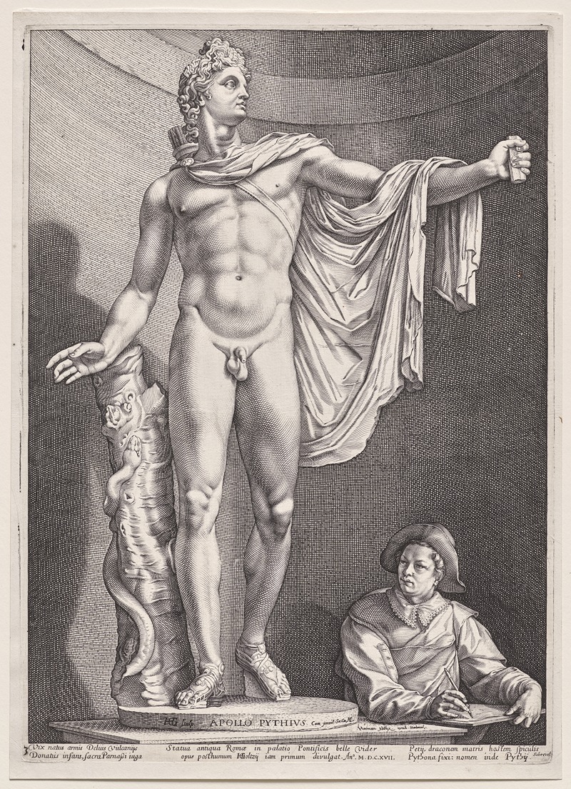 Hendrick Goltzius - Apollo Belvedere