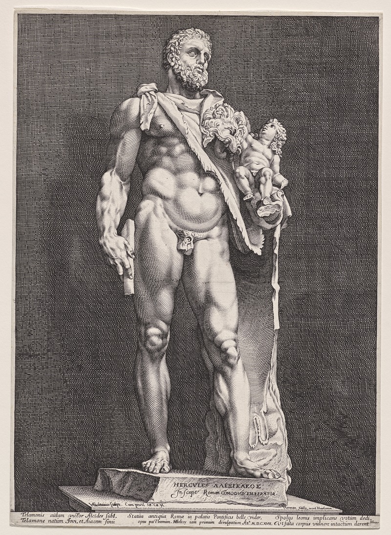 Hendrick Goltzius - Hercules and Telephos