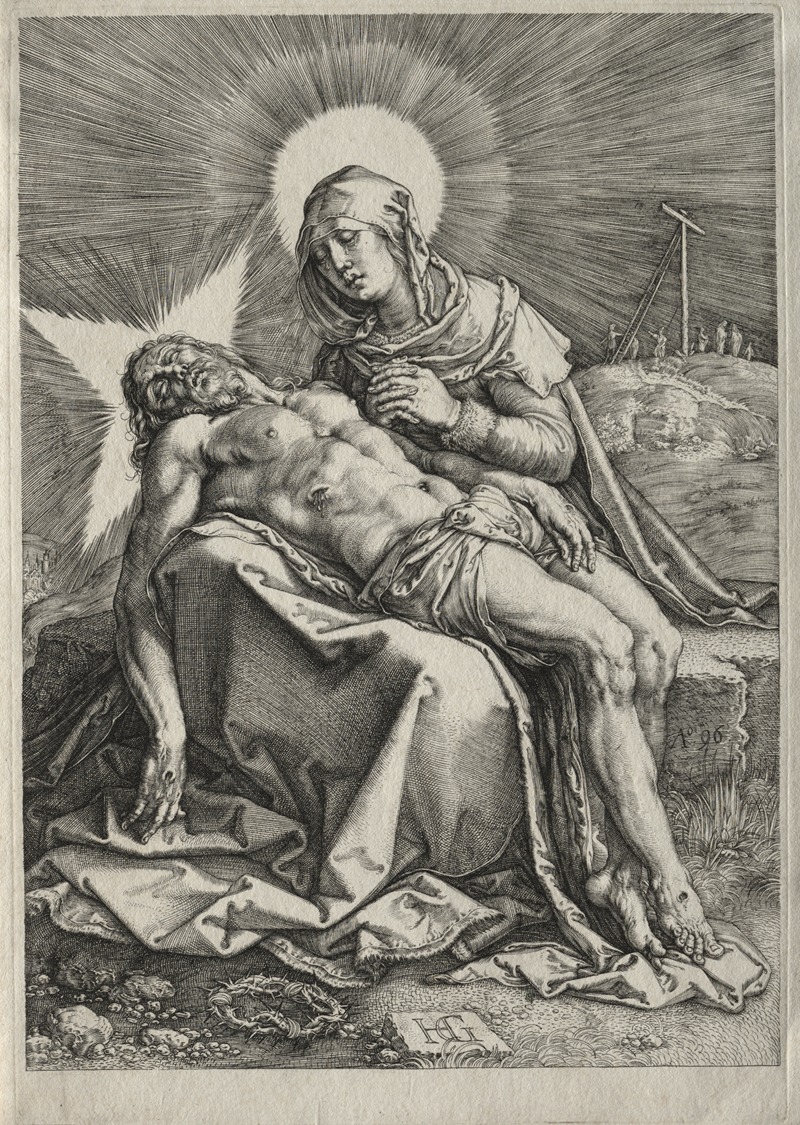 Hendrick Goltzius - Pieta