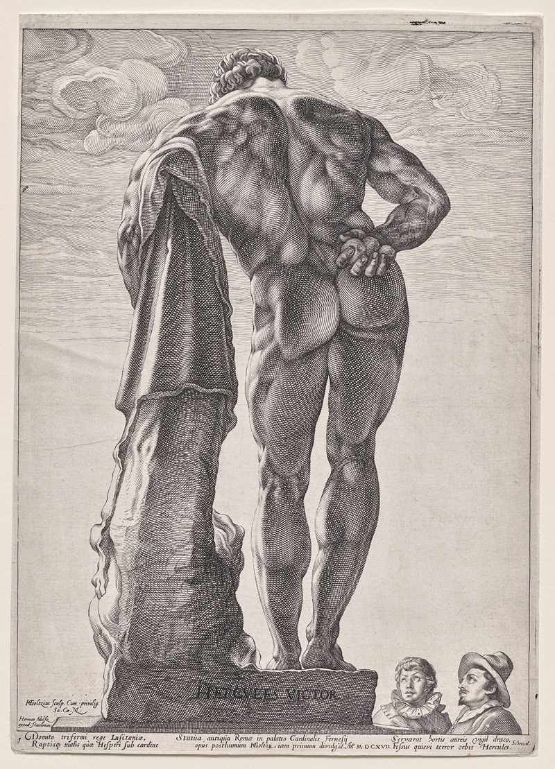 Hendrick Goltzius - The Farnesian Hercules