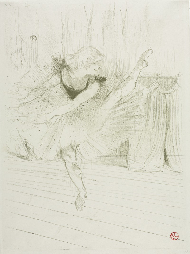 Henri de Toulouse-Lautrec - Miss Ida Heath, English Dancer