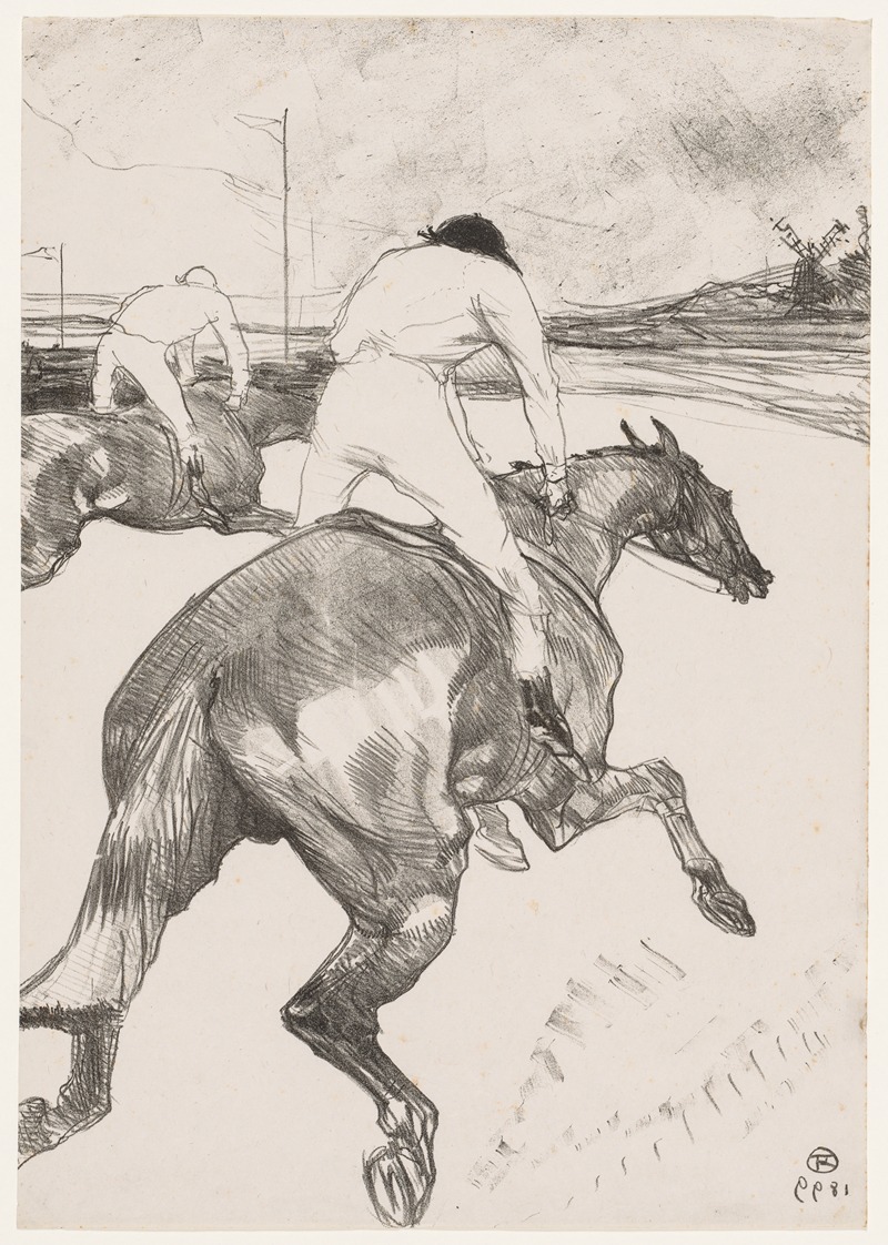 Henri de Toulouse-Lautrec - The Jockey