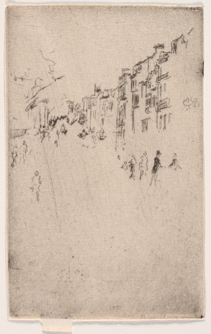 James Abbott McNeill Whistler - A Fragment of Piccadilly