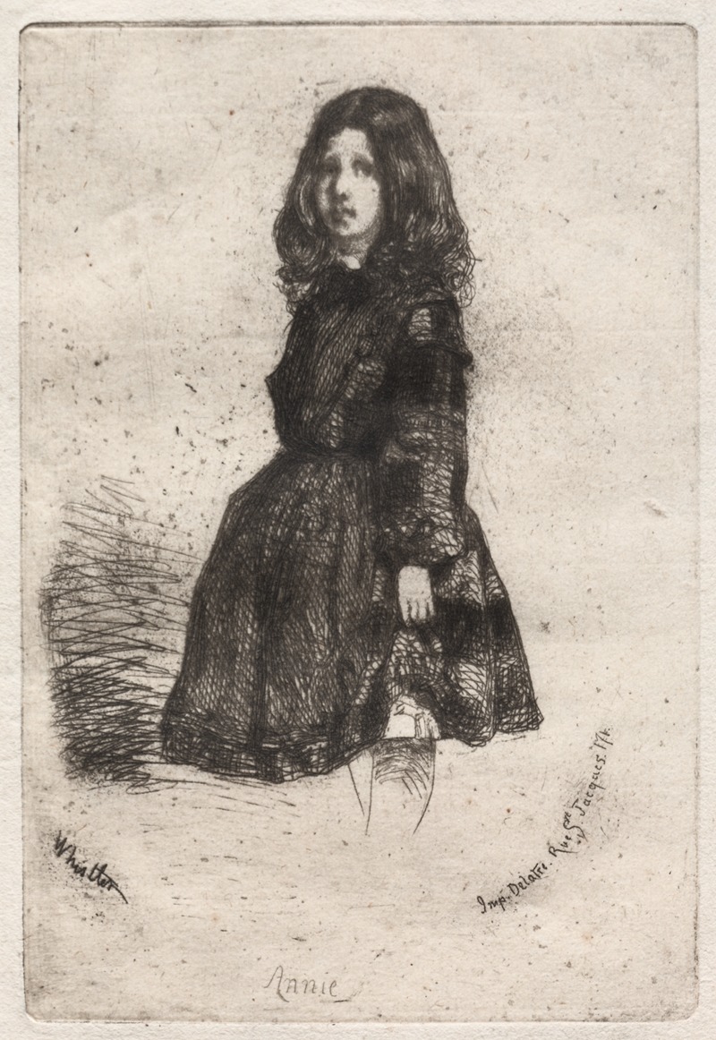 James Abbott McNeill Whistler - Annie