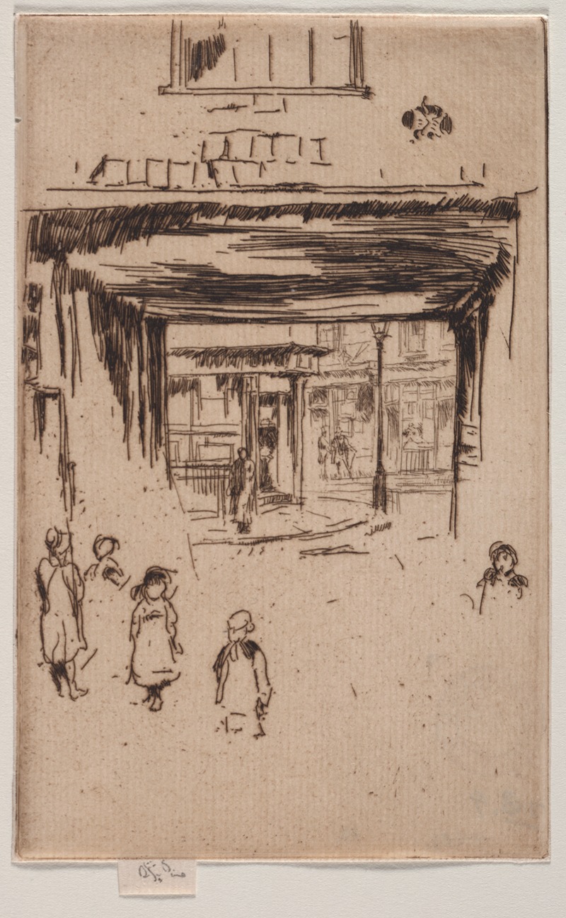 James Abbott McNeill Whistler - Drury Lane