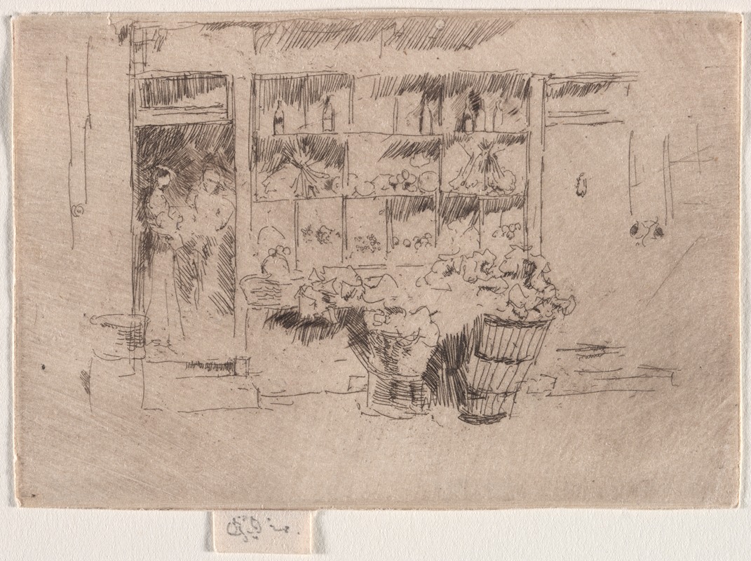 James Abbott McNeill Whistler - Fruit Shop