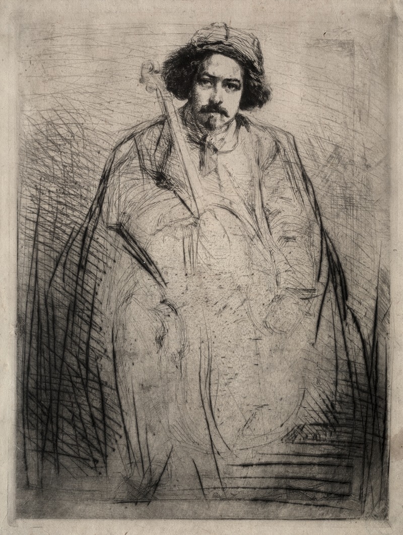 James Abbott McNeill Whistler - J. Becquet, Sculptor