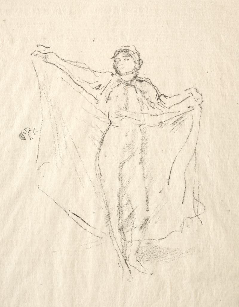 James Abbott McNeill Whistler - La Danseuse – A Study of the Nude