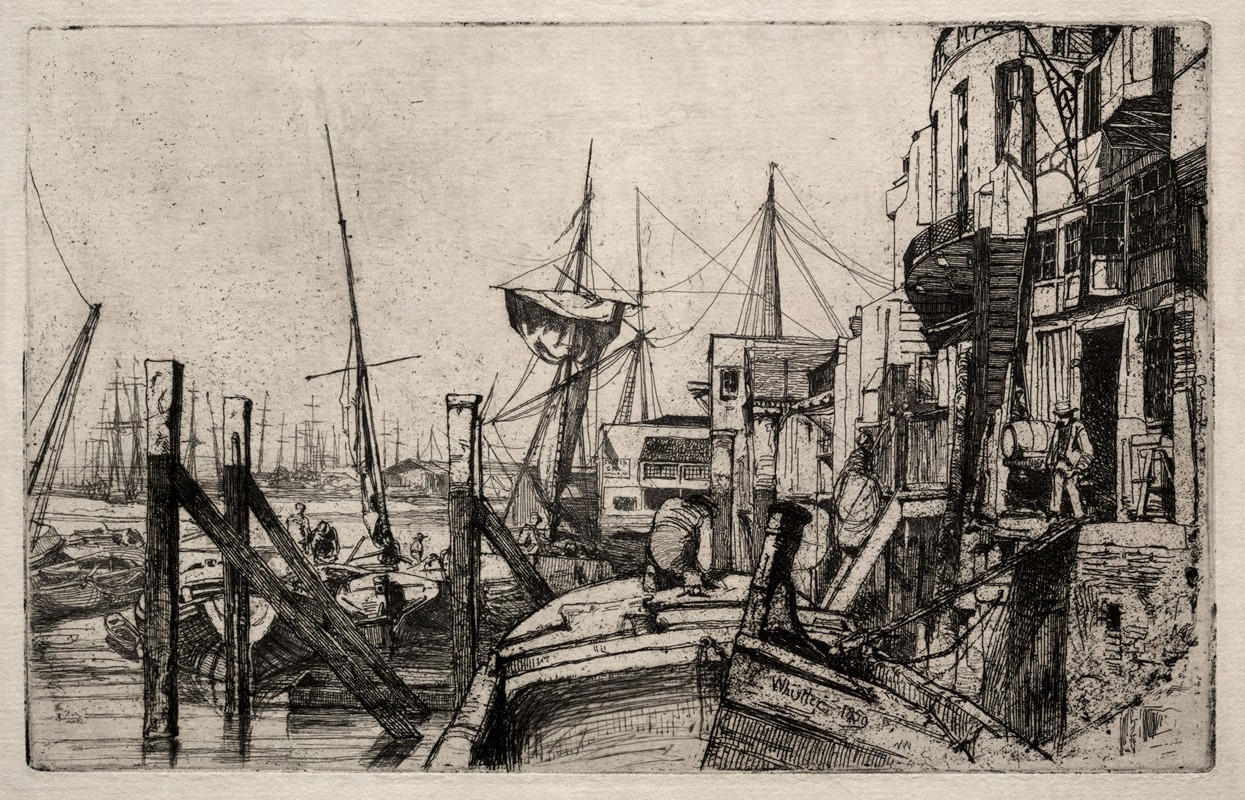 James Abbott McNeill Whistler - Limehouse