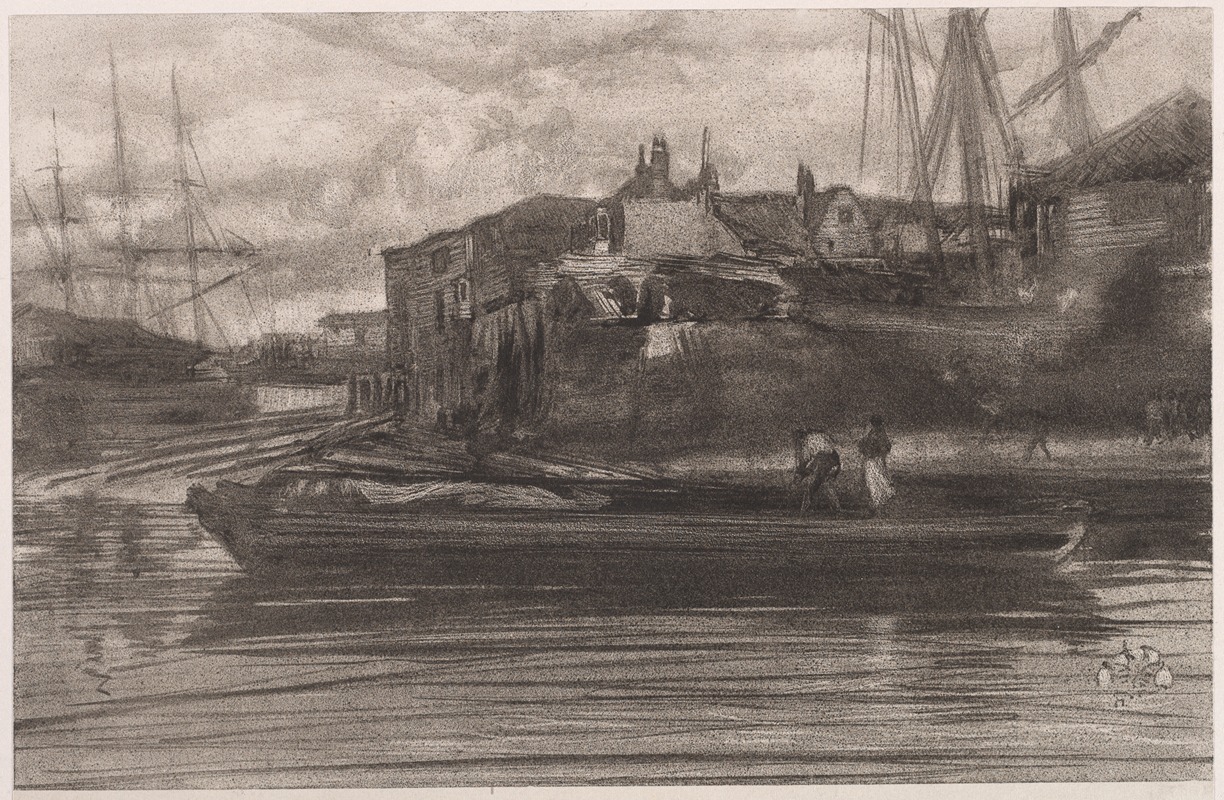 James Abbott McNeill Whistler - Limehouse