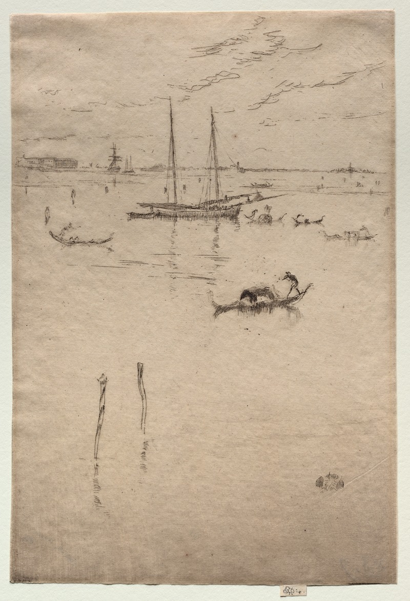 James Abbott McNeill Whistler - Little Lagoon