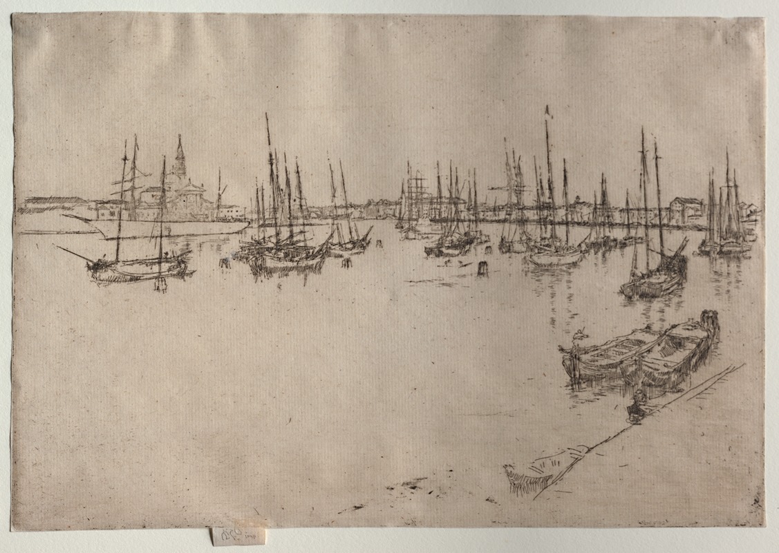 James Abbott McNeill Whistler - San Giorgio, Venice