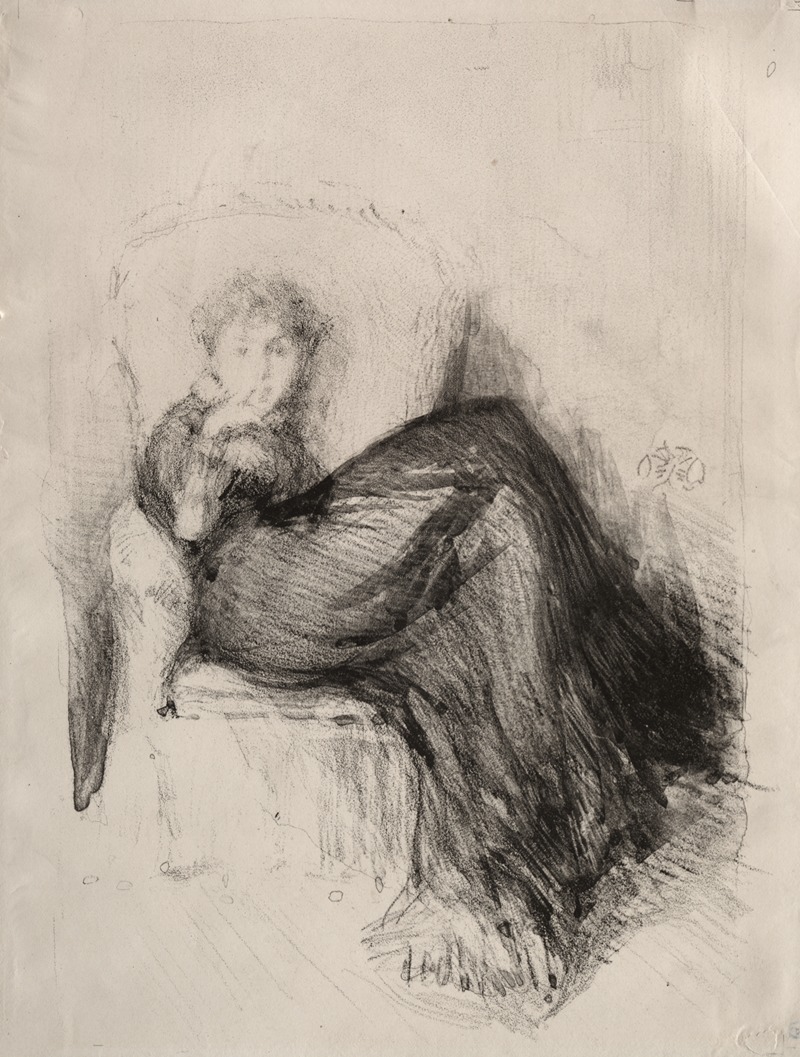 James Abbott McNeill Whistler - Study – Maude Seated