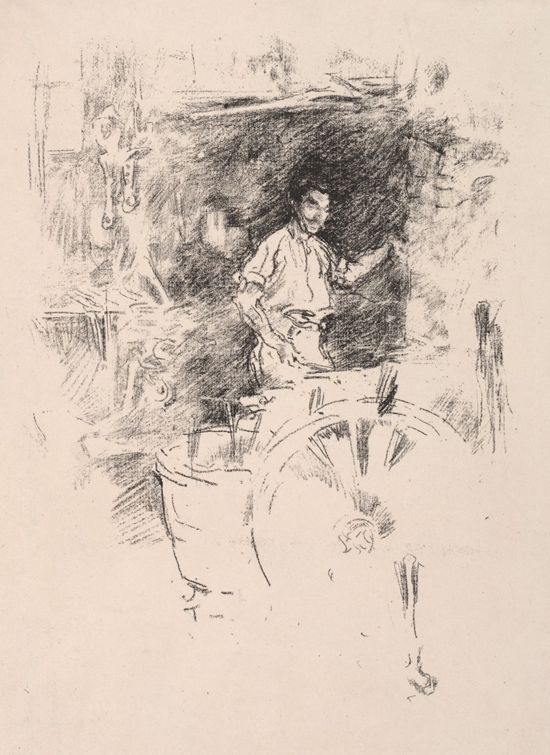 James Abbott McNeill Whistler - The Blacksmith