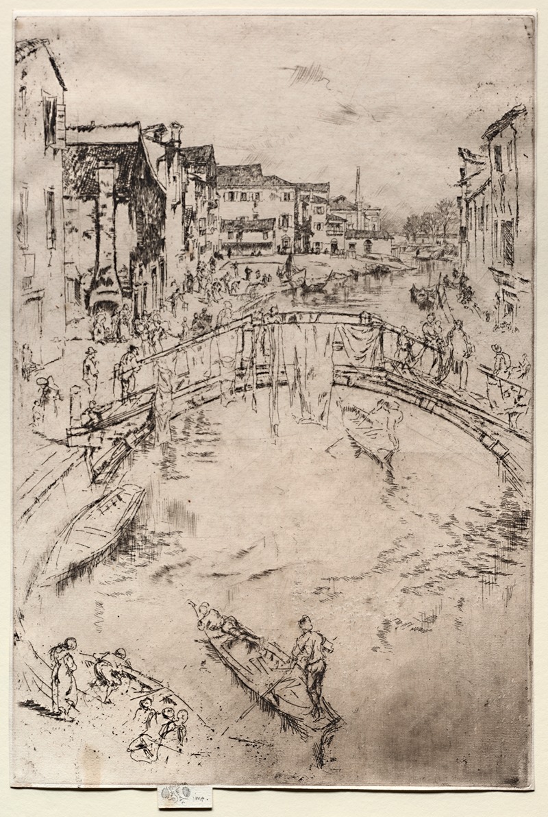 James Abbott McNeill Whistler - The Bridge