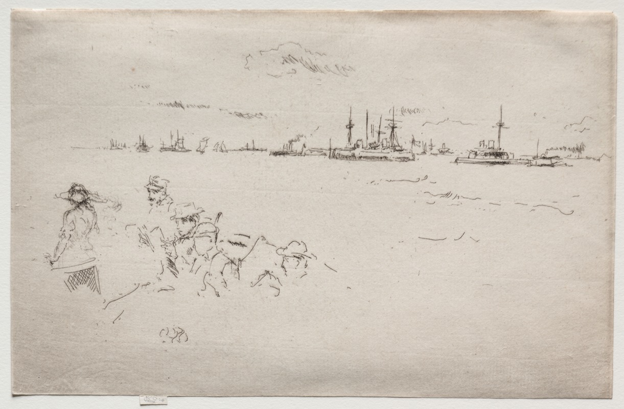 James Abbott McNeill Whistler - The Fleet; Monitors