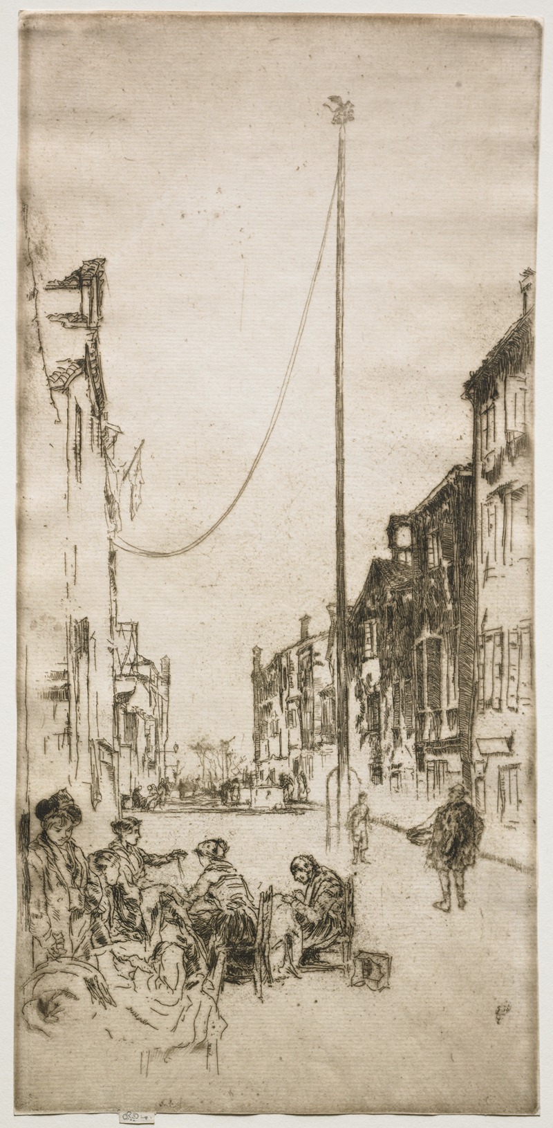 James Abbott McNeill Whistler - The Mast