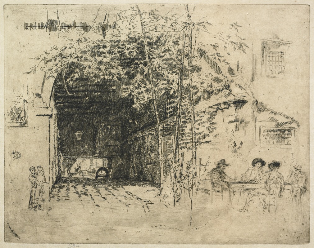 James Abbott McNeill Whistler - Traghetto, No. 2