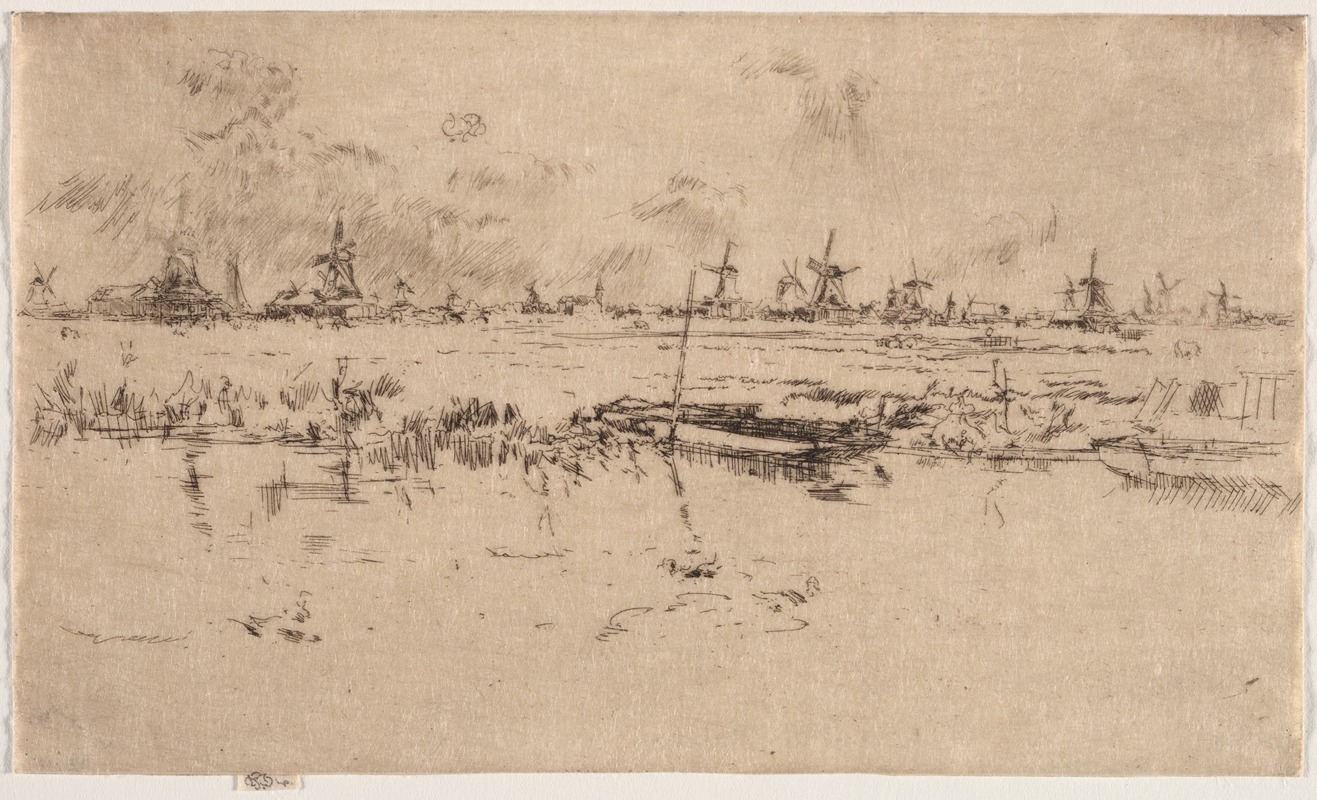 James Abbott McNeill Whistler - Zaandam