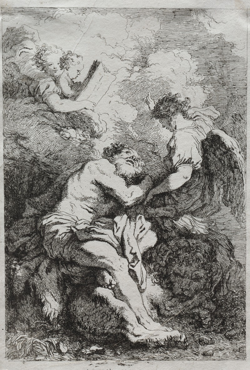 Jean-Honoré Fragonard - Saint Jerome