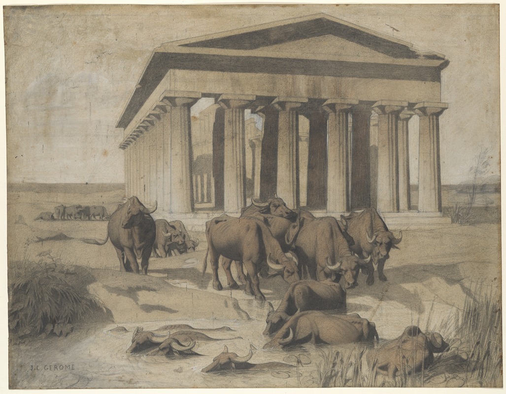 Jean-Léon Gérôme - Paestum