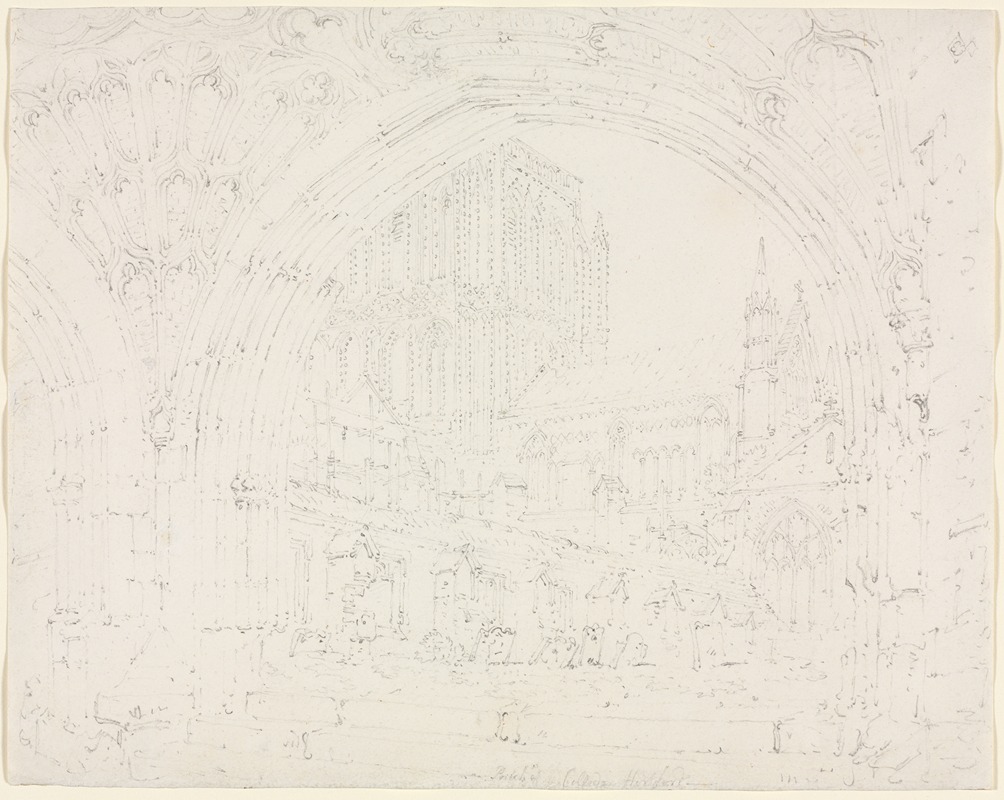 Joseph Mallord William Turner - Hereford Cathedral