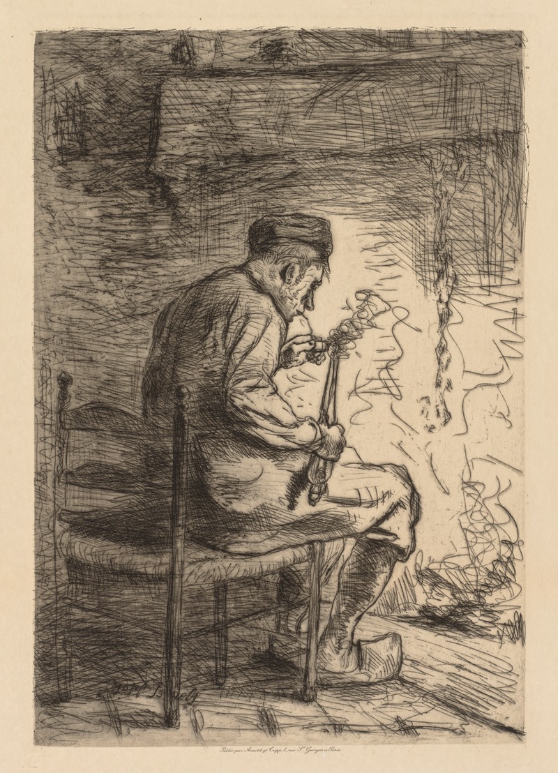 Jozef Israëls - The Smoker