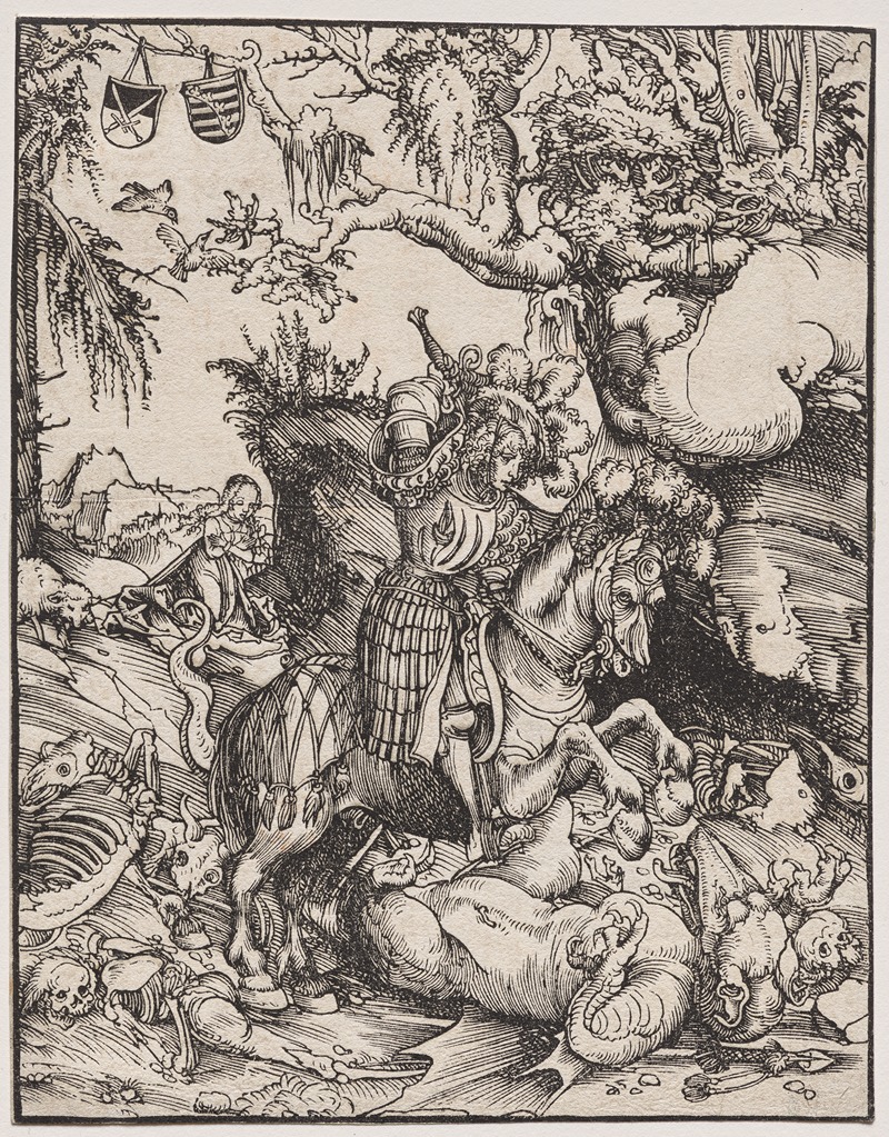 Lucas Cranach - Saint George Slaying the Dragon