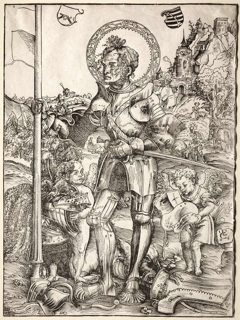 Lucas Cranach - Saint George Standing