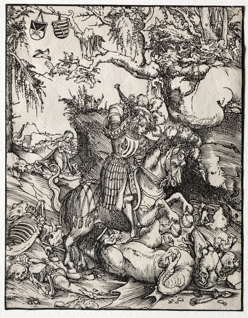 Lucas Cranach - St. George Slaying the Dragon