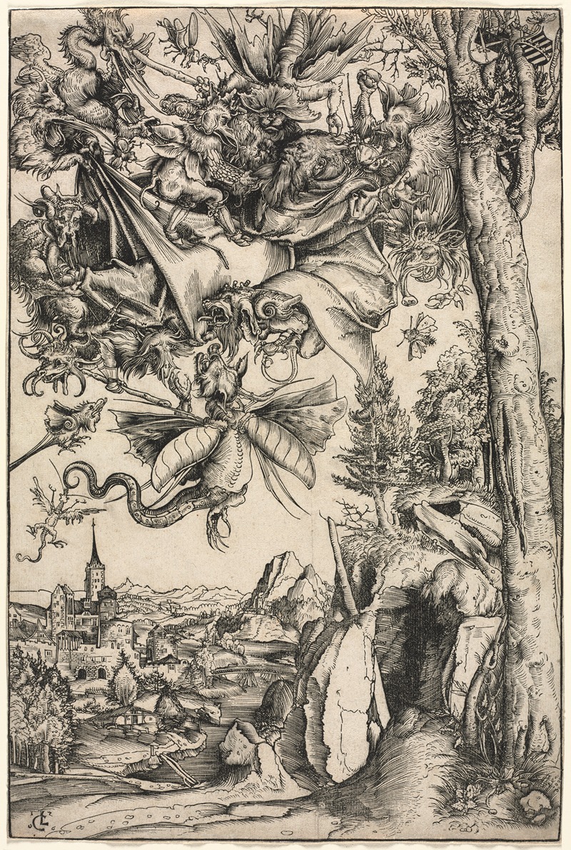 Lucas Cranach - The Temptation of St. Anthony