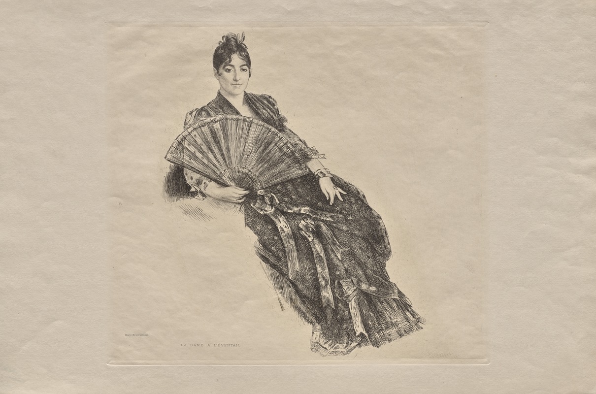 Marie Bracquemond - Self-Portrait in a Spanish Costume