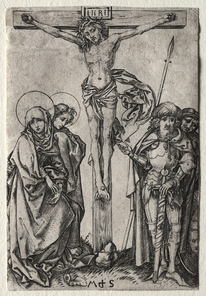 Martin Schongauer - Christ on the Cross