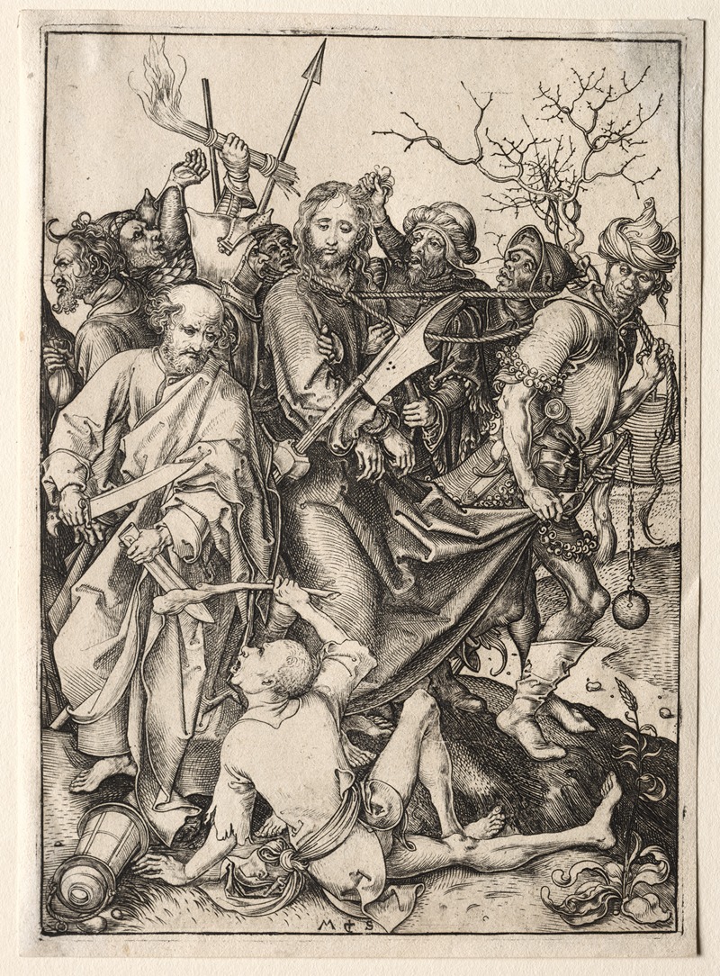 Martin Schongauer - Christ Taken Captive