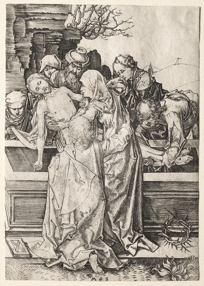 Martin Schongauer - The Entombment