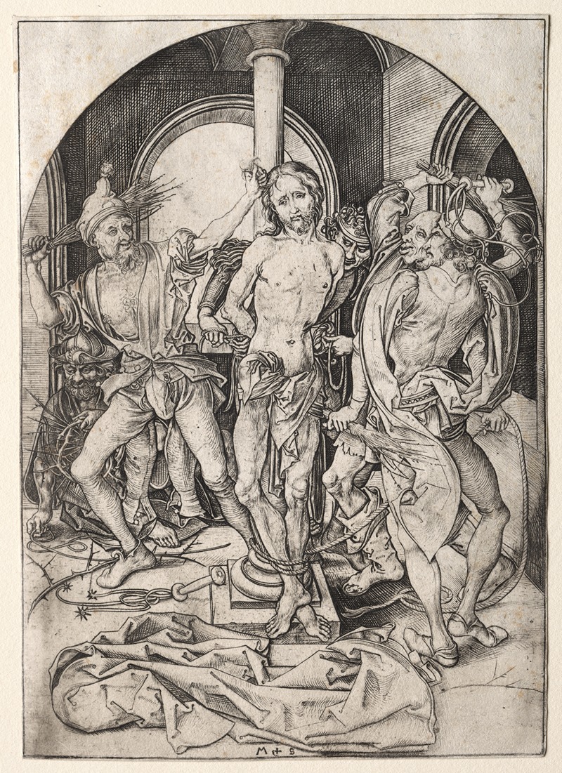 Martin Schongauer - The Flagellation