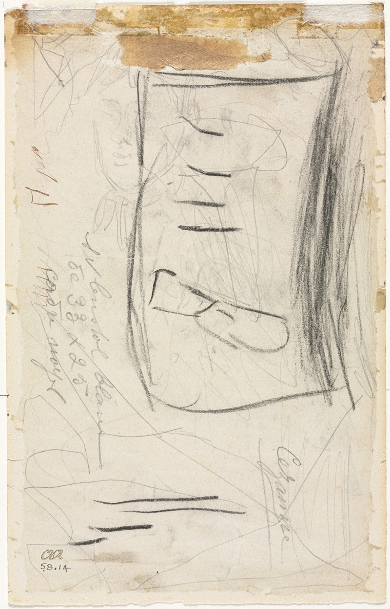 Paul Cézanne - Sketch of Madame Cézanne