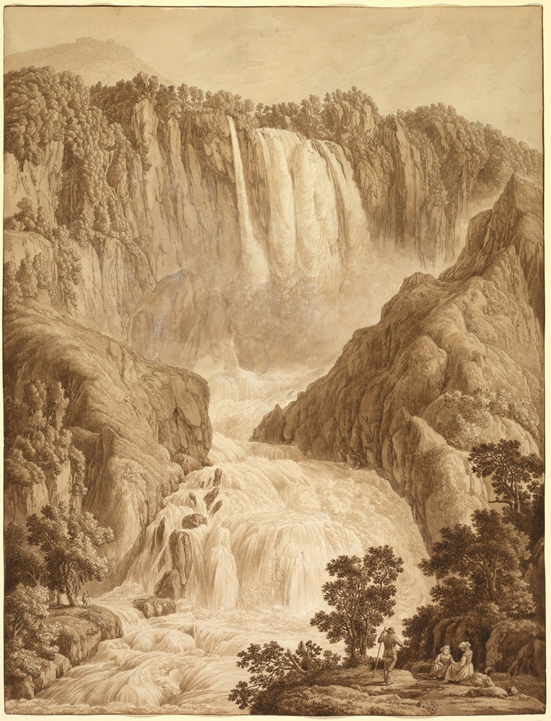 Philipp Hackert - The Waterfall of Marmore at Terni