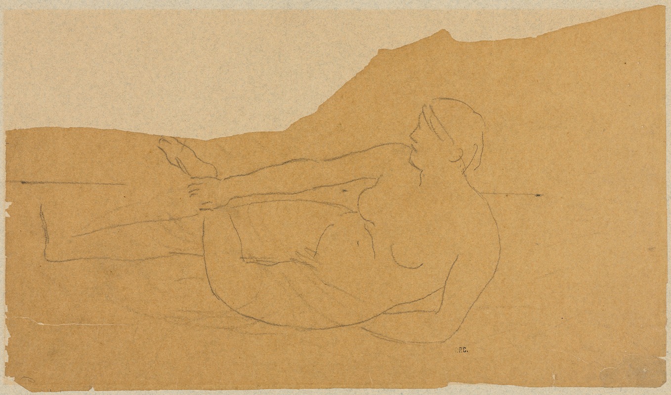 Pierre Puvis de Chavannes - Female Nude