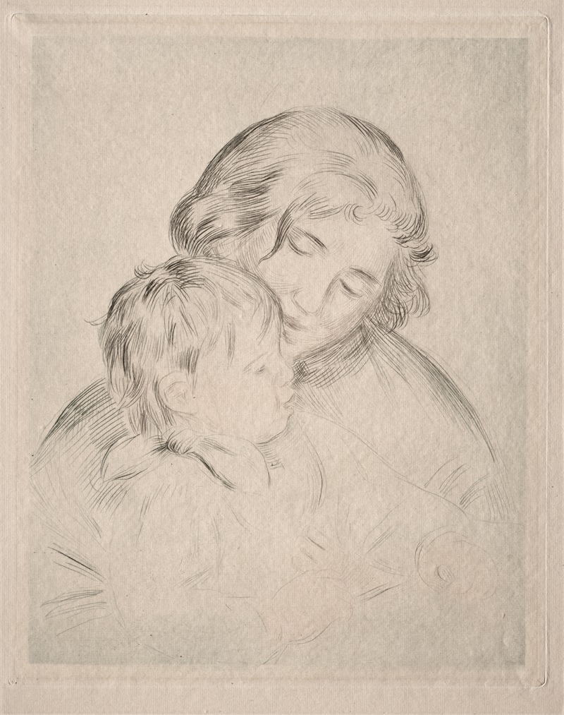 Pierre-Auguste Renoir - Mother and Child